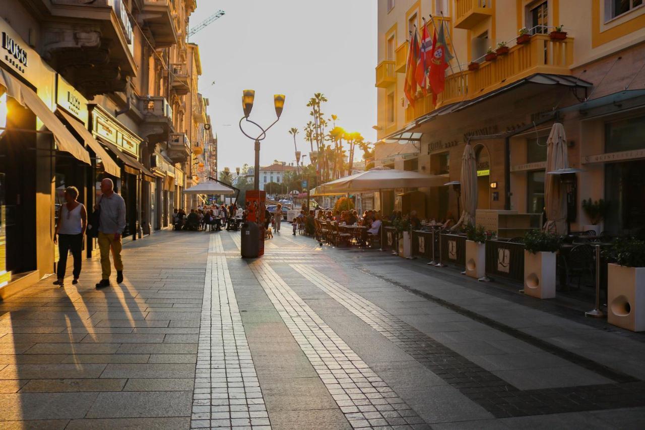 H11 Luxury Sanremo Centro - Elegante - Casino Lägenhet Exteriör bild
