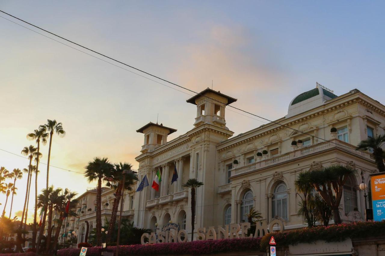 H11 Luxury Sanremo Centro - Elegante - Casino Lägenhet Exteriör bild