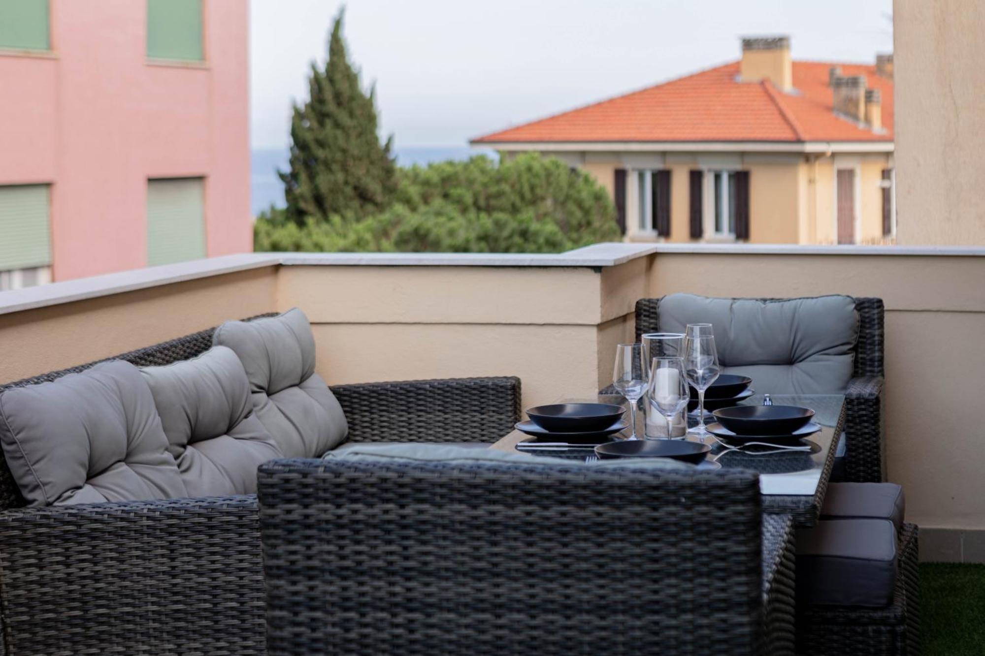 H11 Luxury Sanremo Centro - Elegante - Casino Lägenhet Exteriör bild